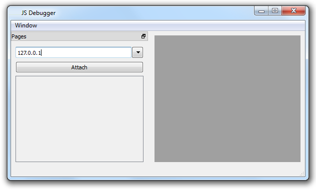 Debugging of JavaScript